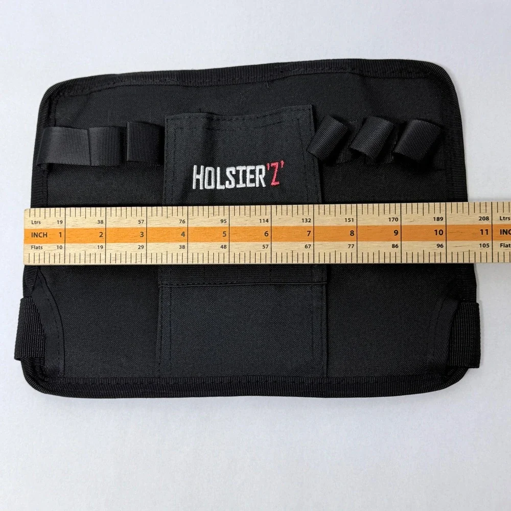 Holster'Z Tactical Drop Leg Tool Pouch Black Nylon Utility Rig with Phone Pocket